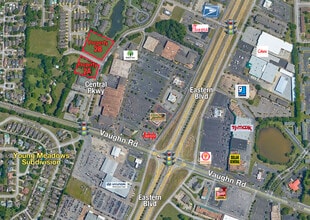 Central Pkwy, Montgomery, AL - Aerial  map view