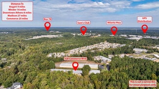 Plus de détails pour 328 Commerce Blvd, Bogart, GA - Industriel à vendre
