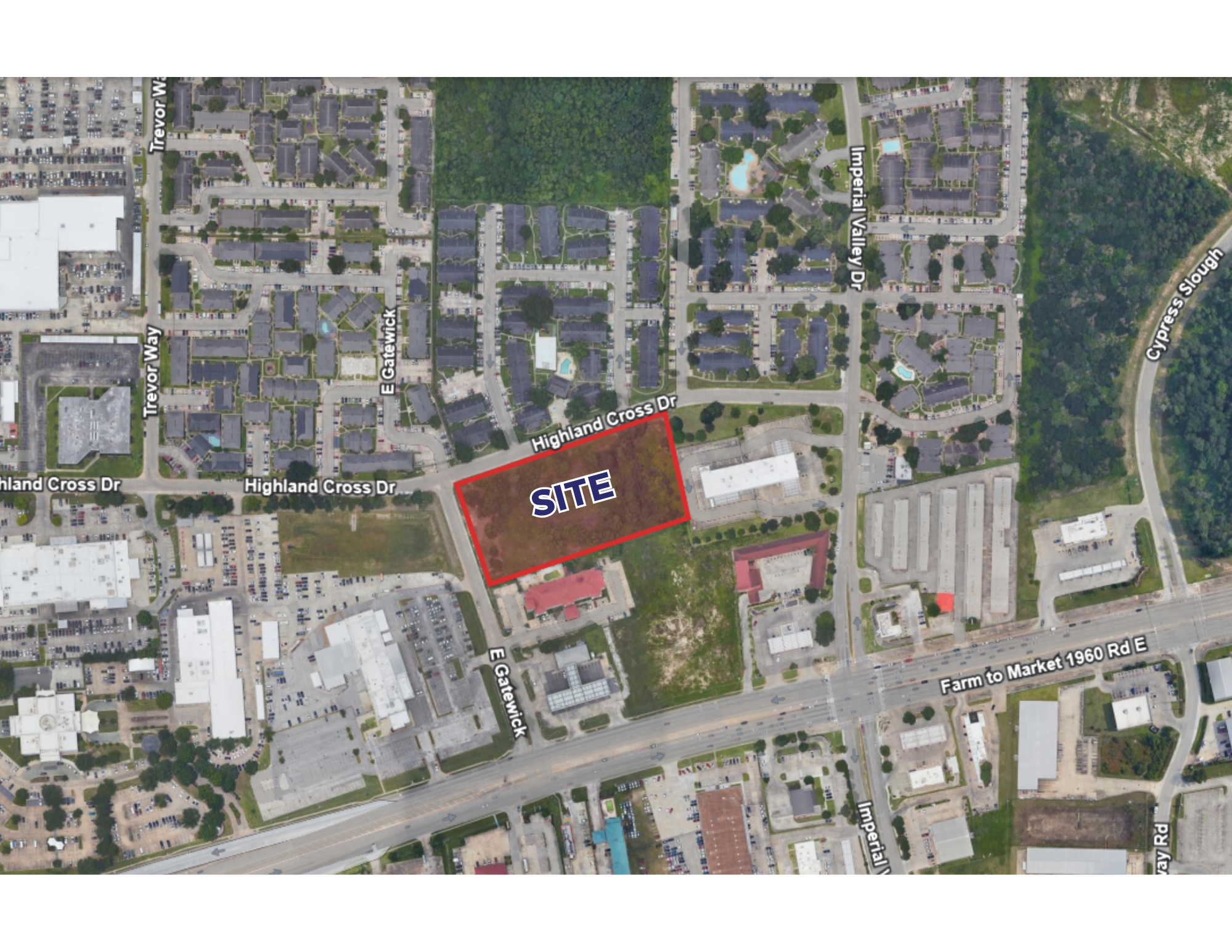 Highland Cross Dr. & E Gatewick Dr, Houston, TX for sale Primary Photo- Image 1 of 6