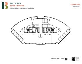 13034 Ballantyne Corporate Pl, Charlotte, NC for lease Floor Plan- Image 1 of 1