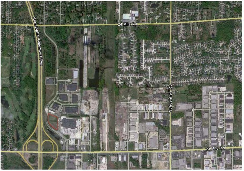 Shelby Pky, Shelby Township, MI for lease - Aerial - Image 3 of 3