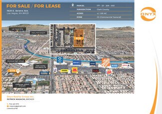 Plus de détails pour 1620 E Serene Ave, Las Vegas, NV - Commerce de détail à vendre