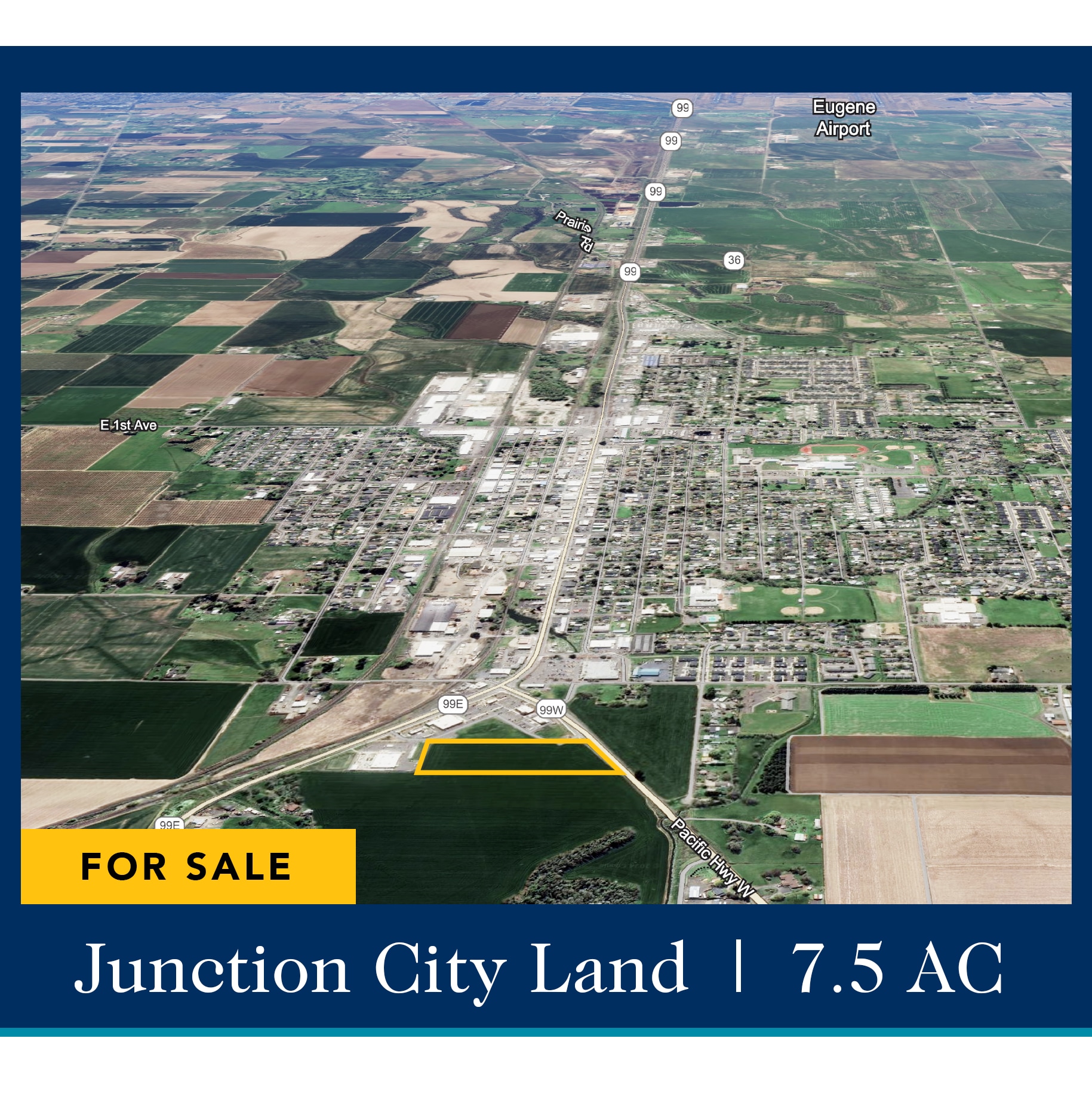 Oregon 99W, Junction City, OR à vendre Photo du bâtiment- Image 1 de 6
