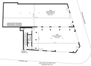1404 Wisconsin Ave NW, Washington, DC for lease Floor Plan- Image 1 of 1