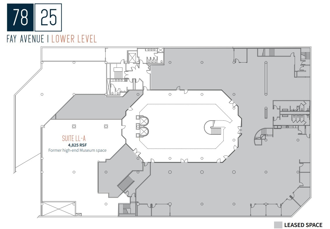 7825 Fay Ave, La Jolla, CA for lease Floor Plan- Image 1 of 1