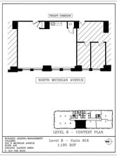 333 N Michigan Ave, Chicago, IL for lease Floor Plan- Image 1 of 1