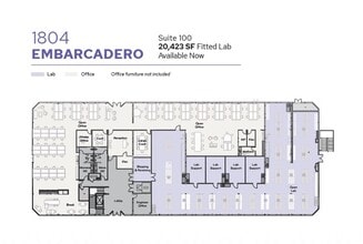 2445 Faber Pl, Palo Alto, CA for lease Floor Plan- Image 1 of 1