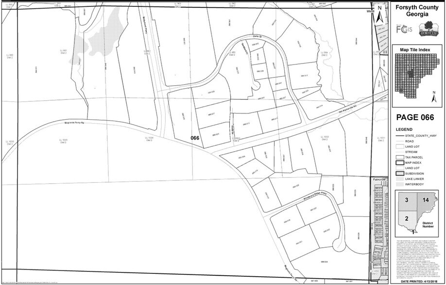 1235 Old Alpharetta Rd, Alpharetta, GA à louer - Plan cadastral - Image 3 de 25