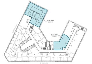 1400-1422 Euclid Ave, Cleveland, OH for lease Floor Plan- Image 1 of 1
