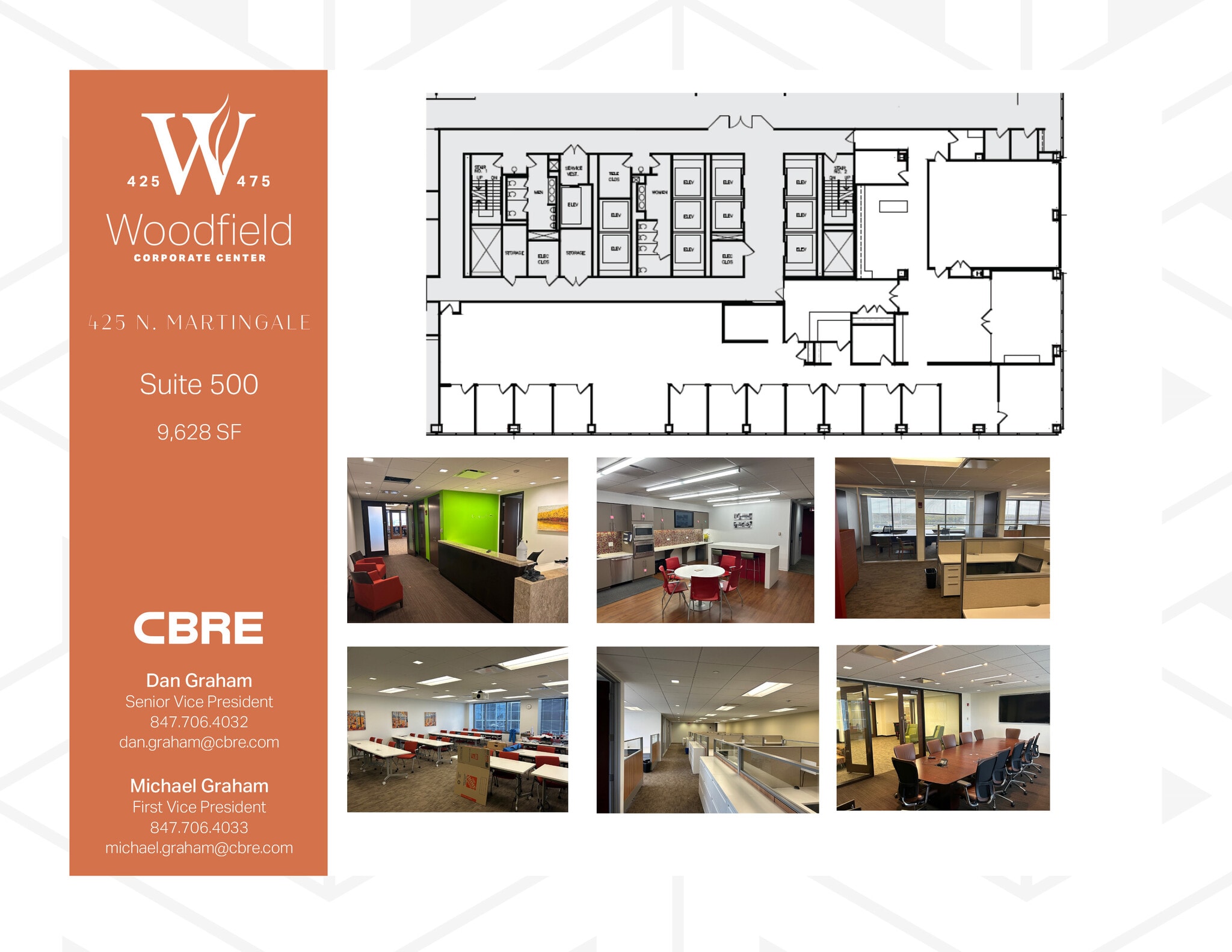 425 N Martingale Rd, Schaumburg, IL for lease Floor Plan- Image 1 of 1