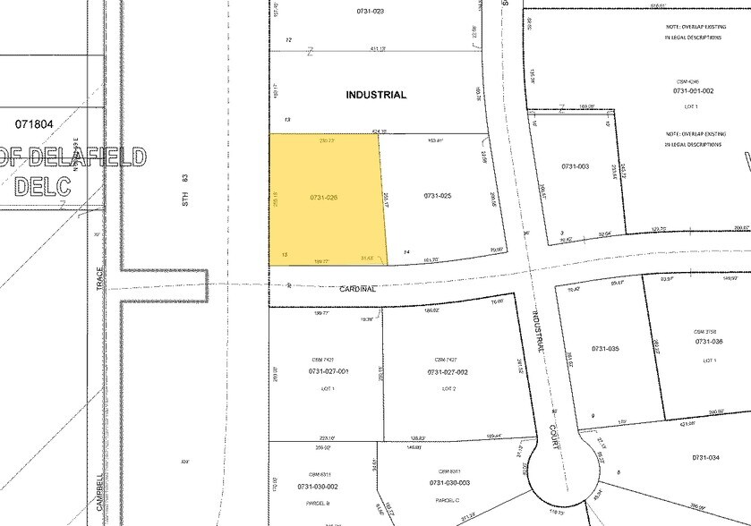 810 Cardinal Ln, Hartland, WI à louer - Plan cadastral - Image 2 de 17