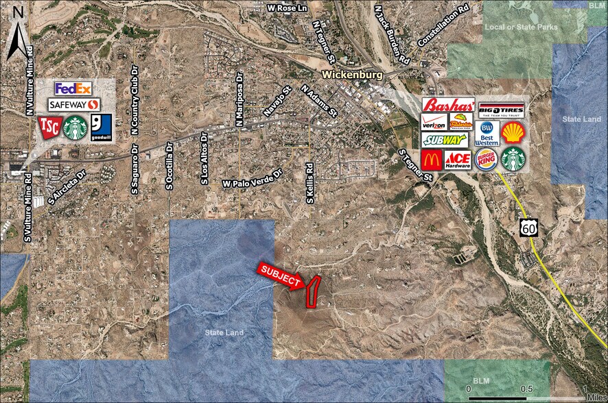 12 Kellis Road, Wickenburg, AZ for sale - Aerial - Image 2 of 4