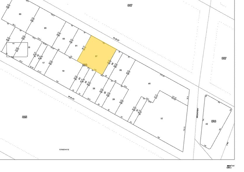24-28 W 25th St, New York, NY à louer - Plan cadastral - Image 2 de 5
