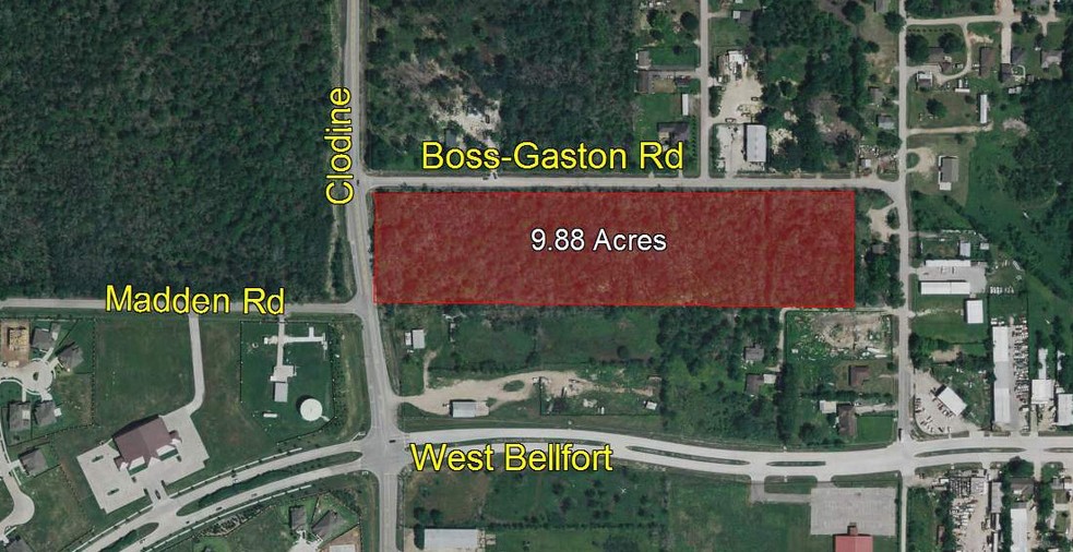 Clodine & Boss Gaston Rd, Richmond, TX à vendre - Photo principale - Image 1 de 1