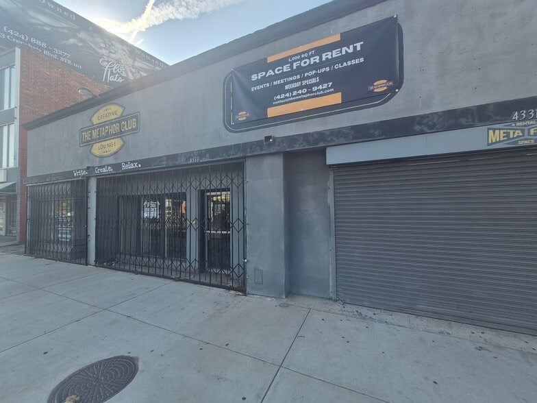 4331-4335 Crenshaw Blvd, Los Angeles, CA à louer - Photo du bâtiment - Image 2 de 3