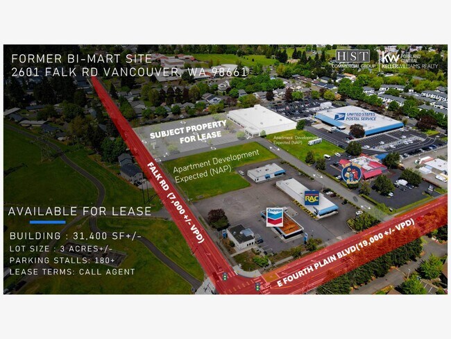 More details for 2601 Falk Rd, Vancouver, WA - Retail for Lease