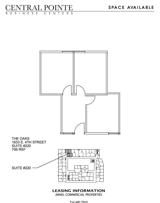 1633 E 4th St, Santa Ana, CA à louer Plan d  tage- Image 1 de 1