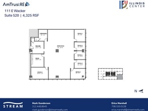 111 E Wacker Dr, Chicago, IL for lease Floor Plan- Image 1 of 1