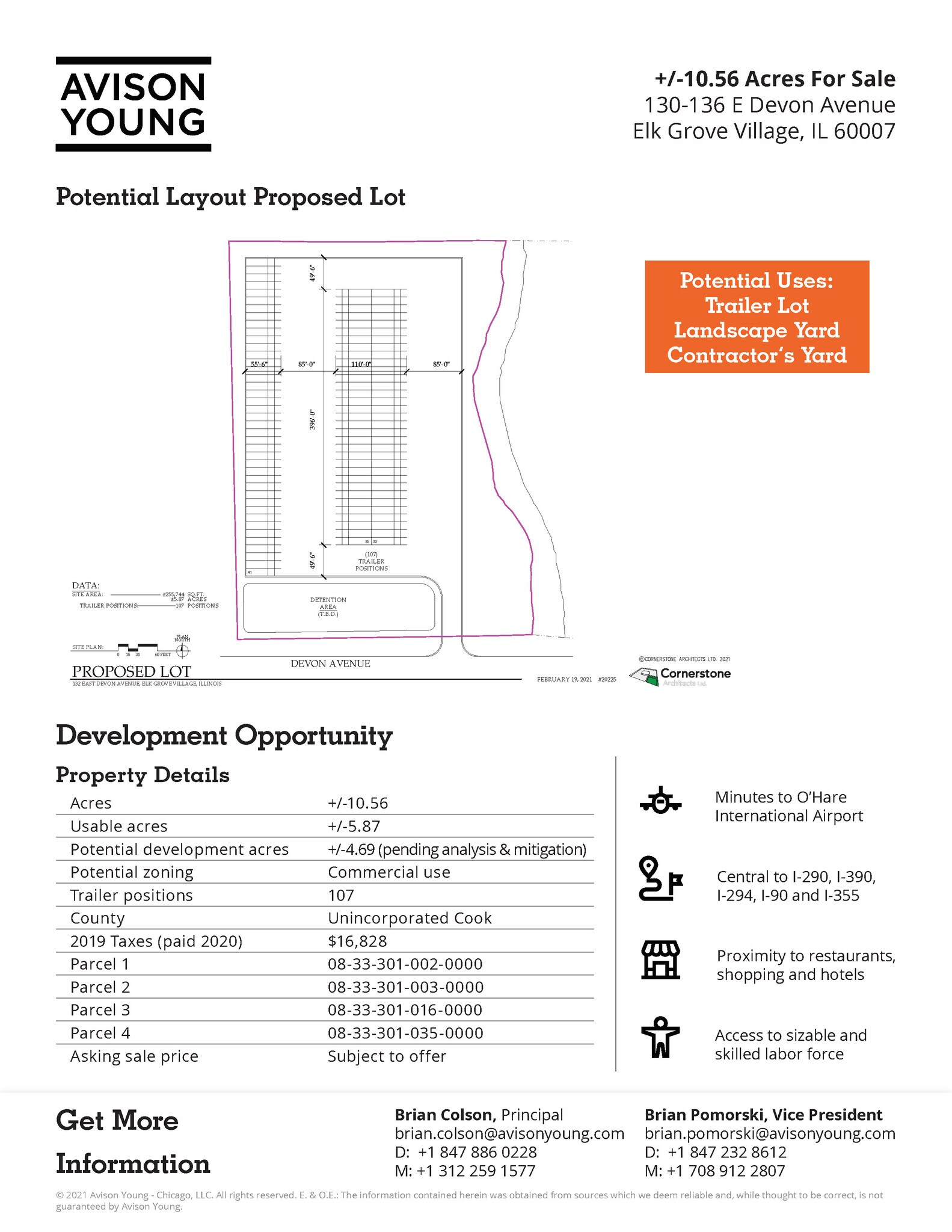 132 Devon Avenue, Elk Grove Village, IL à vendre Photo du bâtiment- Image 1 de 8