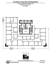 100 N Central Expy, Richardson, TX for lease Floor Plan- Image 2 of 2