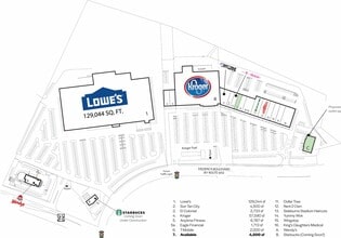 349-704 Diederich Blvd, Ashland, KY à louer Plan d’étage- Image 1 de 2
