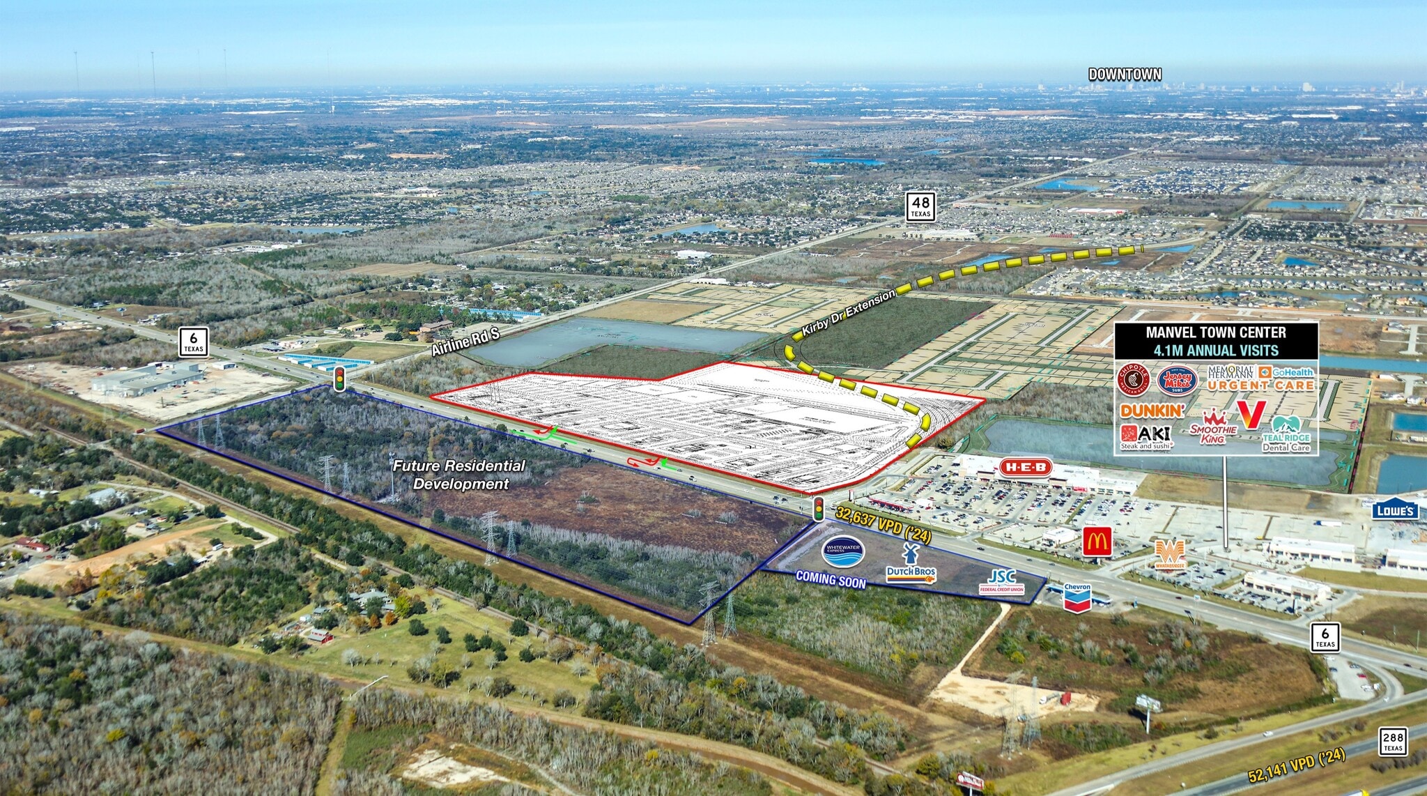 Highway 6, Manvel, TX for lease Building Photo- Image 1 of 6