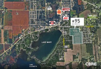 Plus de détails pour 908 Vincent Rd, Twin Lakes, WI - Terrain à vendre