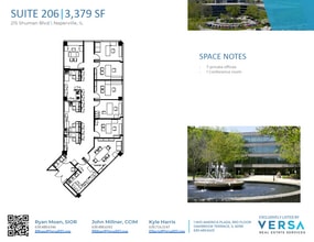215 Shuman Blvd, Naperville, IL for lease Floor Plan- Image 1 of 1