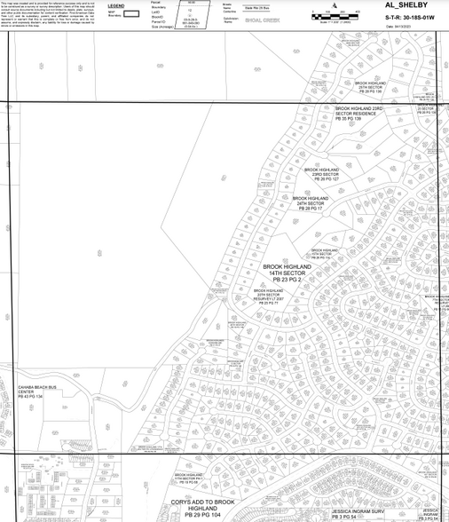 3700 Cahaba Beach Rd, Birmingham, AL à vendre - Plan cadastral - Image 2 de 2