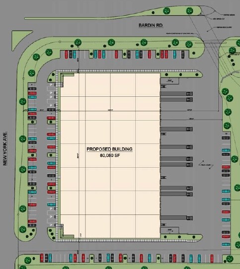4551 New York Ave, Arlington, TX à louer - Plan de site - Image 3 de 3