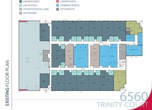 6560 Trinity Ct, Dublin, CA à louer Plan d’étage- Image 1 de 3