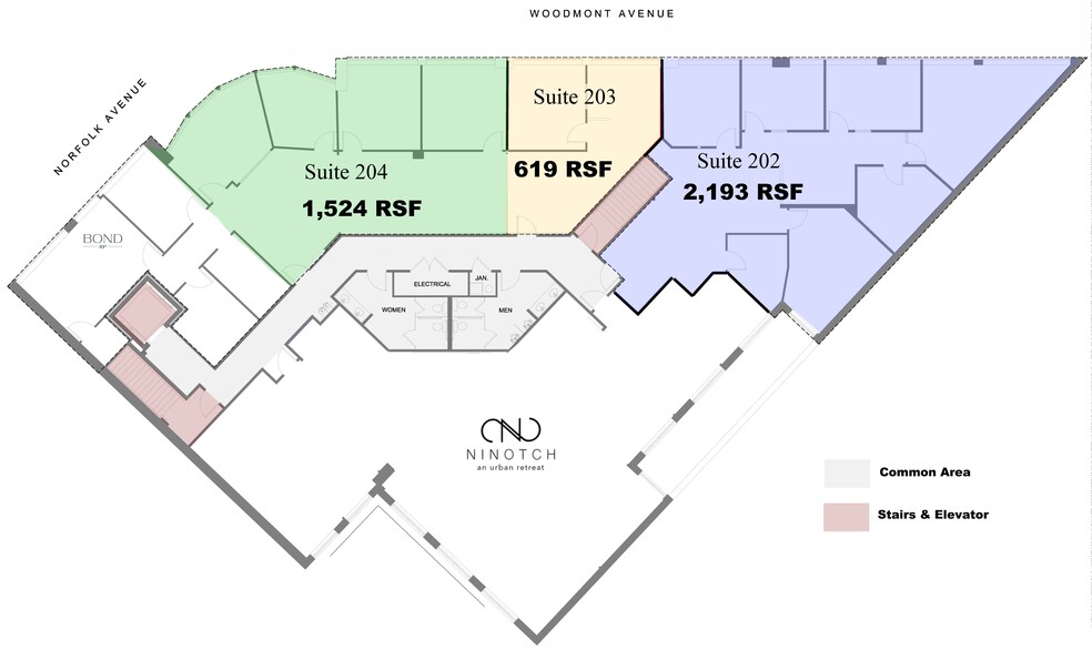 7768 Woodmont Ave, Bethesda, MD for lease - Building Photo - Image 2 of 4