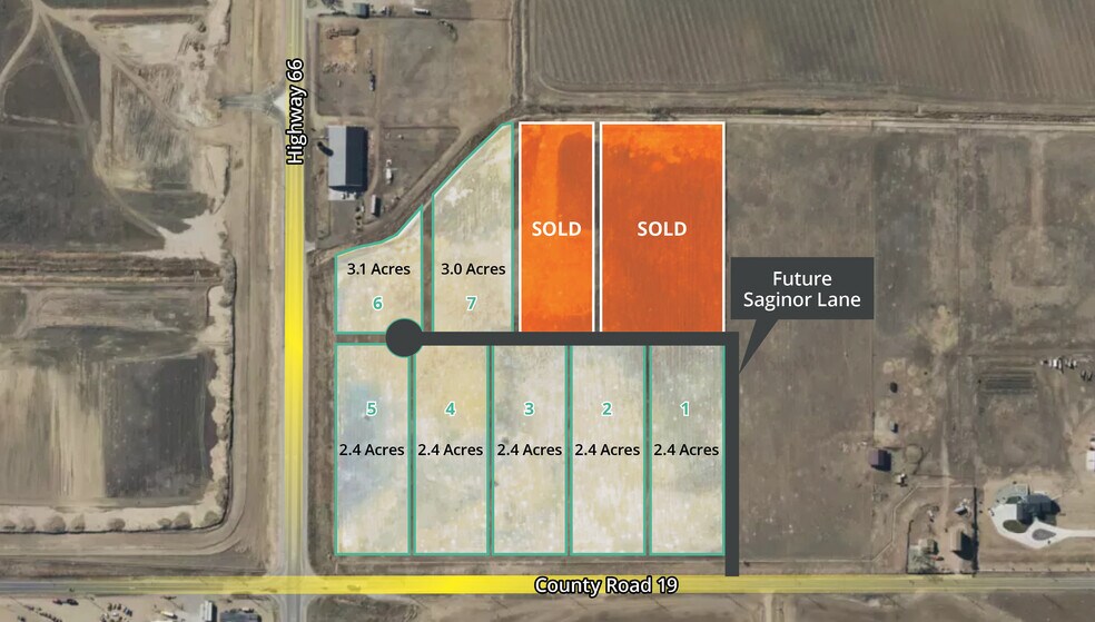 TBD Saginor Ln, Platteville, CO à vendre - Plan de site - Image 2 de 10