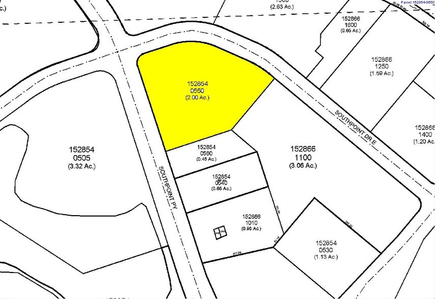 4100 Southpoint Dr E, Jacksonville, FL à louer - Plan cadastral - Image 2 de 15