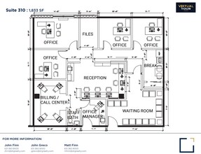 222 Middle Country Rd, Smithtown, NY à louer Plan d’étage- Image 1 de 1