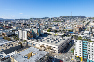 2000-2040 Folsom St, San Francisco, CA - AÉRIEN  Vue de la carte