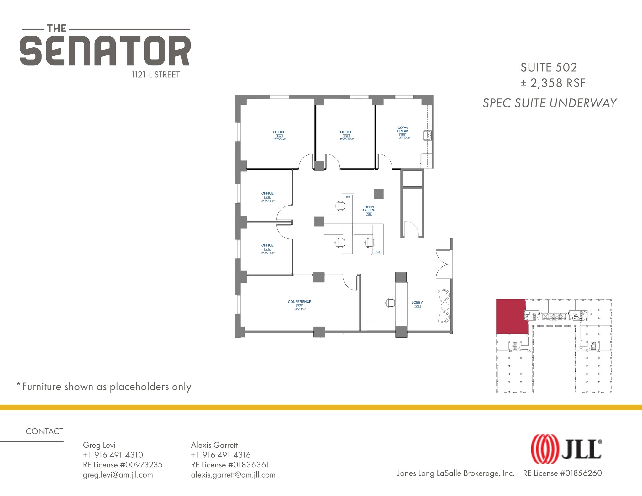 1121 L St, Sacramento, CA for lease Site Plan- Image 1 of 1