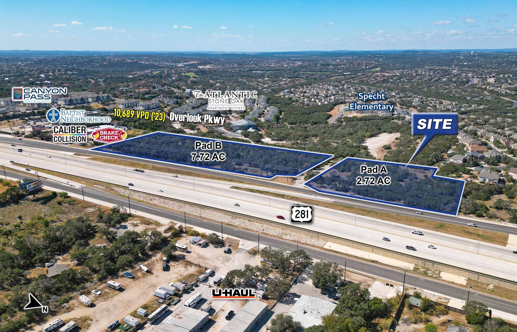 HWY 281 & Overlook Pkwy, San Antonio, TX for sale Building Photo- Image 1 of 1
