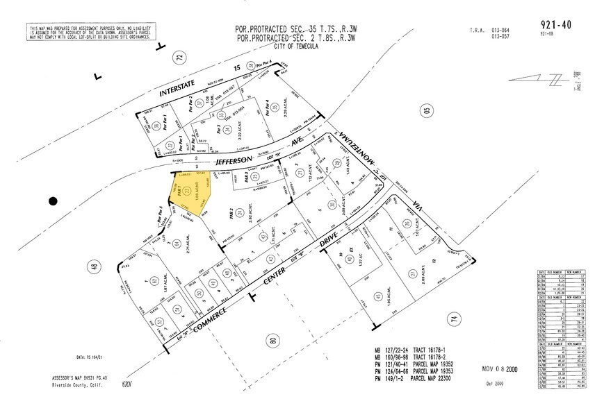 27713 Jefferson Ave, Temecula, CA à louer - Plan cadastral - Image 3 de 7
