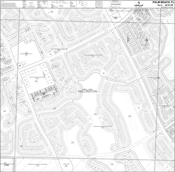 1400 Corporate Center Way, Wellington, FL à louer - Plan cadastral - Image 2 de 24