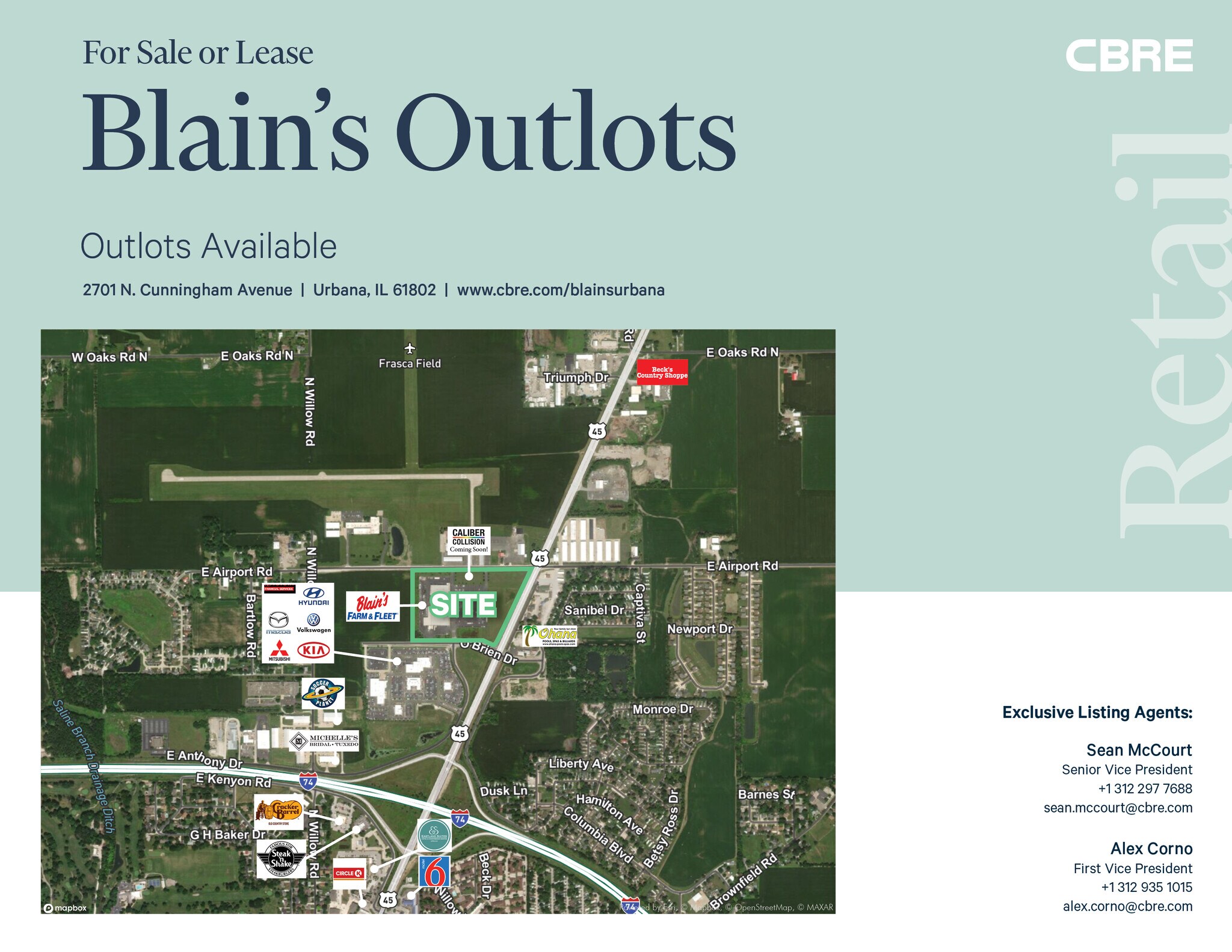 NWC Cunningham Ave, Urbana, IL à louer Photo du bâtiment- Image 1 de 5