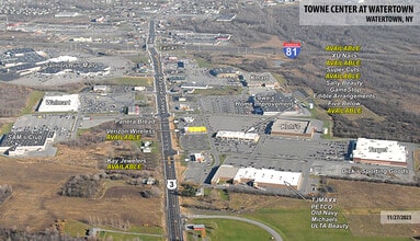 21800-21880 Towne Center Dr, Watertown, NY - AERIAL map view