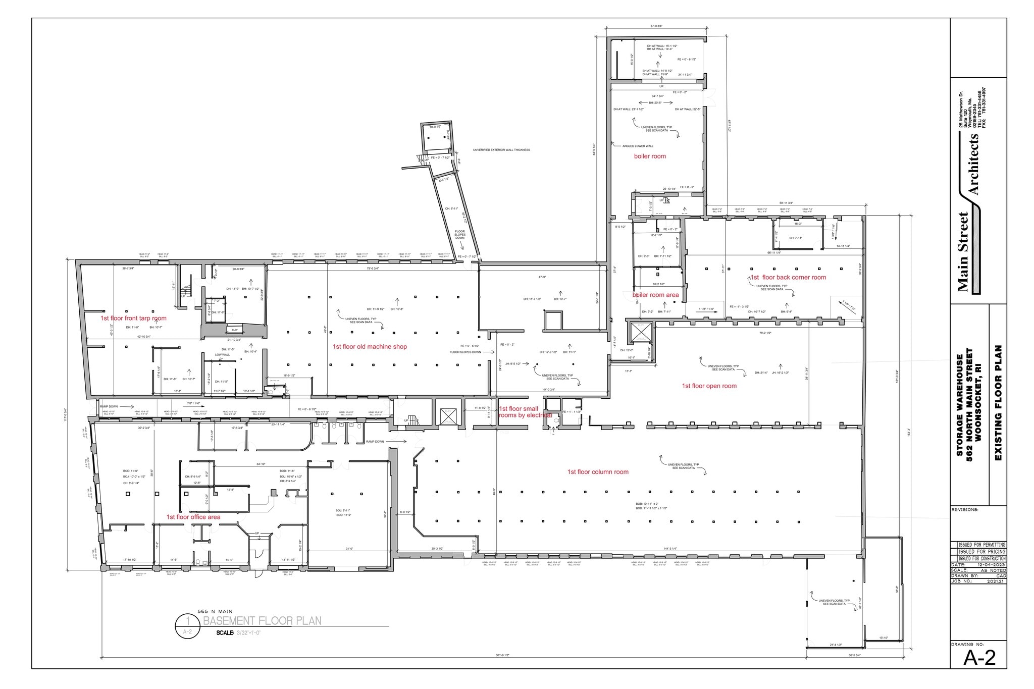 565 N Main St, Woonsocket, RI à louer Plan de site- Image 1 de 3