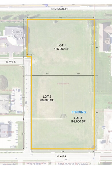 2900 13th St S, Moorhead, MN for sale - Site Plan - Image 1 of 2