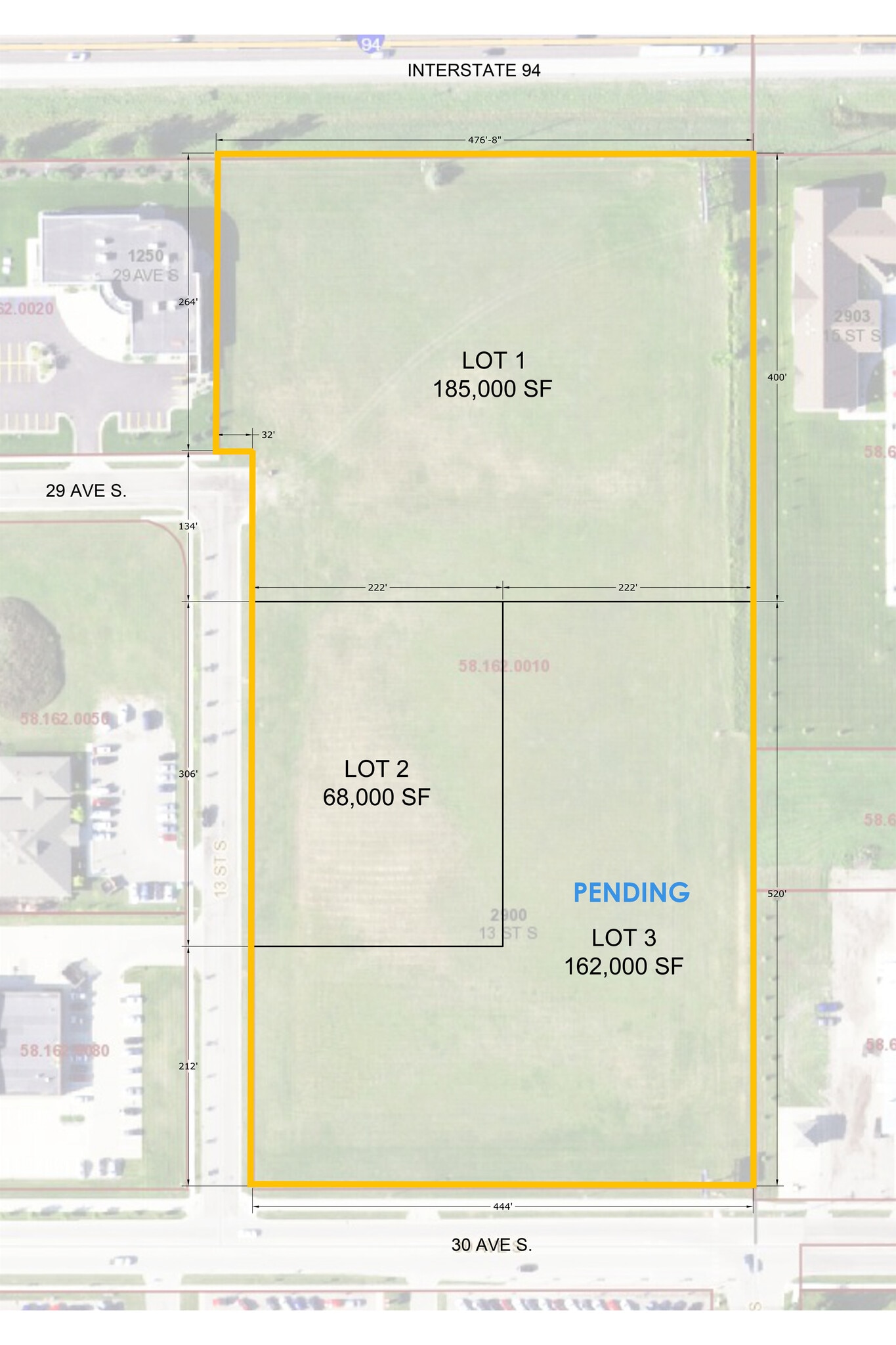 2900 13th St S, Moorhead, MN for sale Site Plan- Image 1 of 3