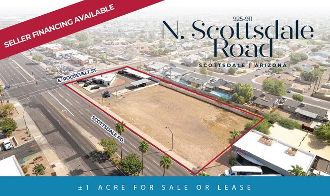 Plus de détails pour 925 N Scottsdale Rd, Scottsdale, AZ - Terrain à vendre