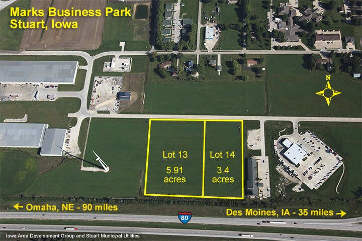80 Interstate, Stuart, IA à vendre - Photo du bâtiment - Image 1 de 1