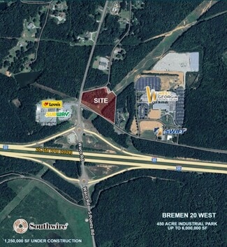 Plus de détails pour 286 Bowdon St, Waco, GA - Terrain à vendre