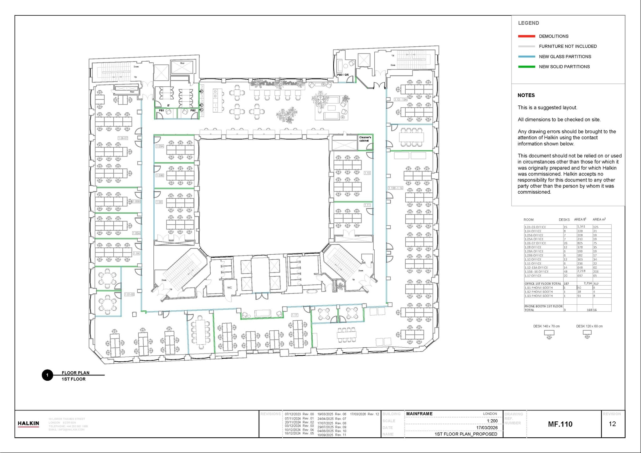 24 Eversholt St, London for lease Floor Plan- Image 1 of 1