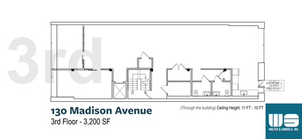 130 Madison Ave, New York, NY à louer Plan d  tage- Image 1 de 8